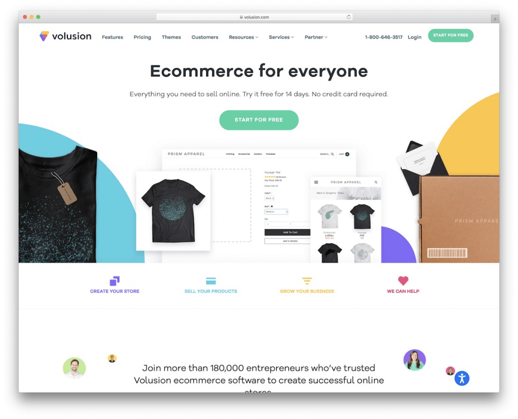 With an eCommerce website you even can run your online store on your own