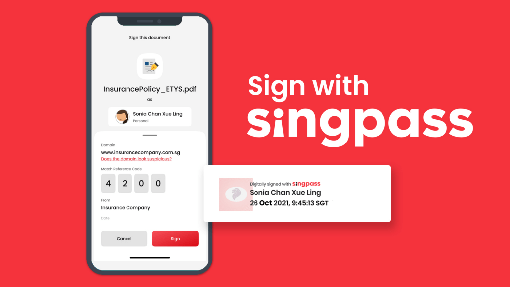 SingPass is required for personal transactions with government agencies