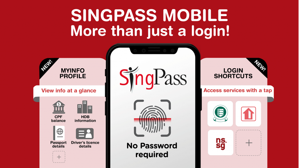 SingPass is the national digital identity for individuals in Singapore