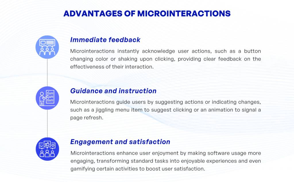 Advantages of Microinteractions