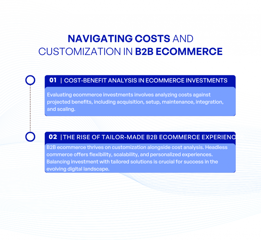 Navigating Costs and Customization in B2B Ecommerce kvytech