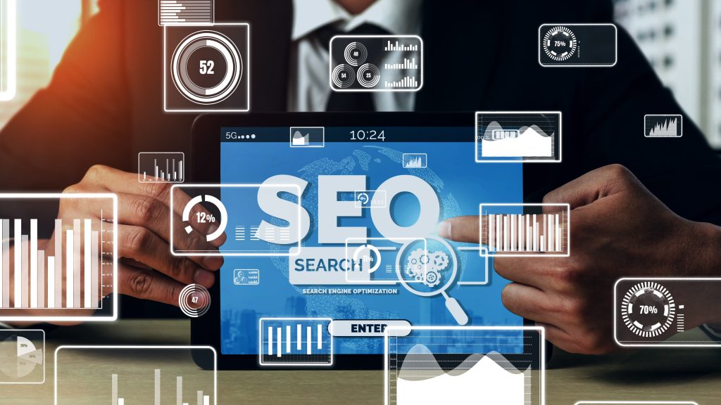 SEO Search Engine Optimization business conceptual