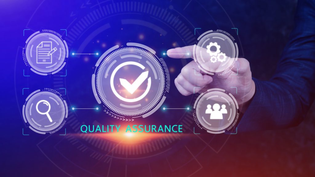 quality assurance control standards standards certification concepts guaranteed quality guaranteed service standard internet technology business concept
