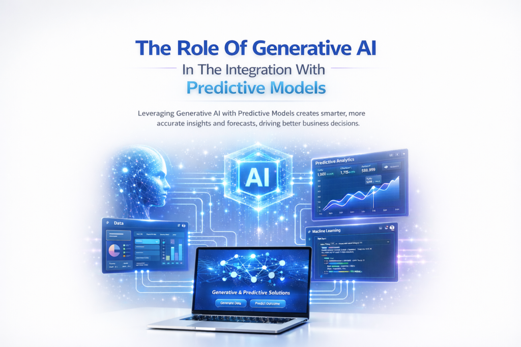 The role of generative AI in the integration with predictive models