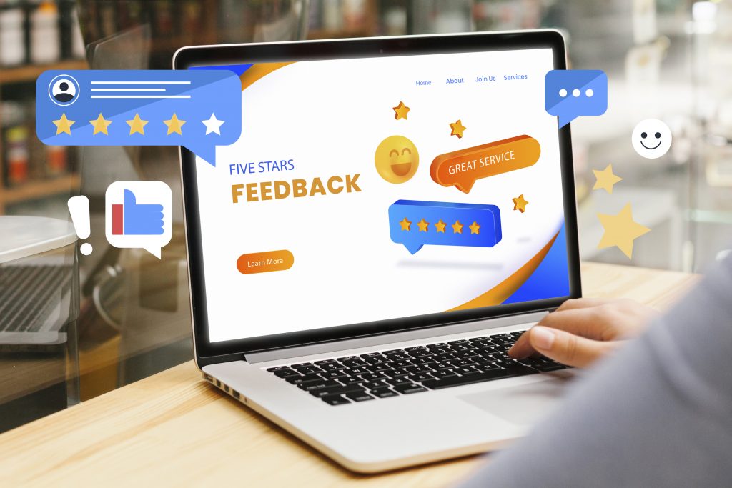 customer experience creative collage