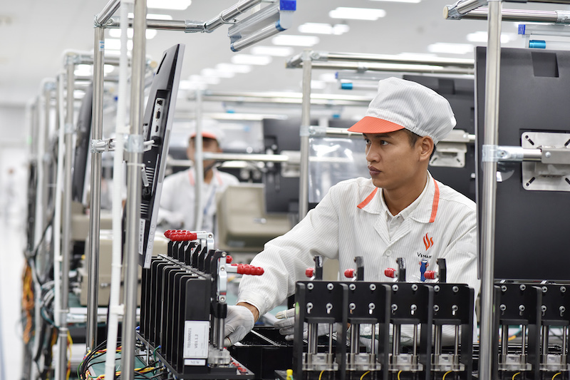 VinSmart factory in Hoa Lac IP