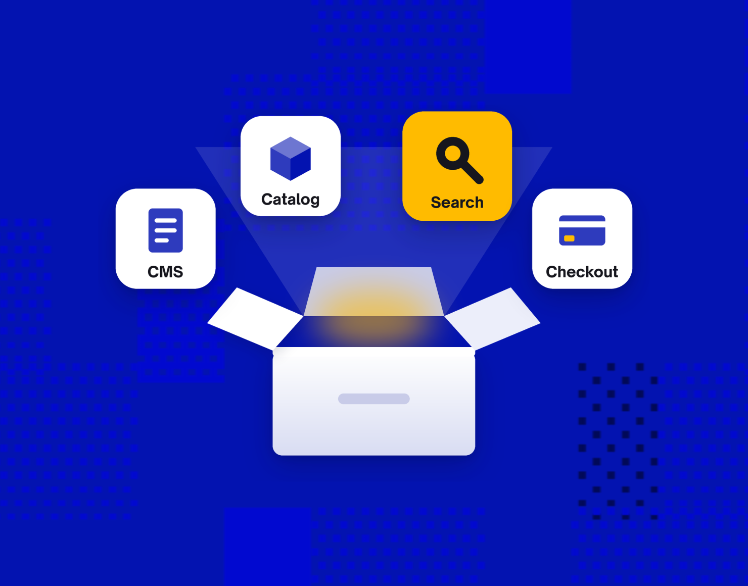 Composable commerce for D2C brands, illustrated
